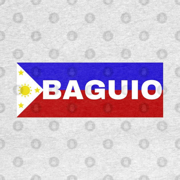 Baguio City in Philippines Flag by aybe7elf